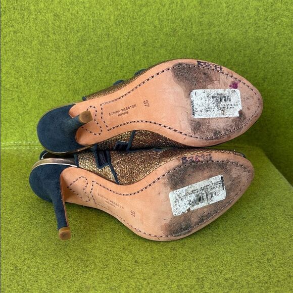 SOPHIA WEBSTER FOR J CREW AMMA PUMPS SHOES 37 ( US-6) ITEM #B3897 - Picture 8 of 10